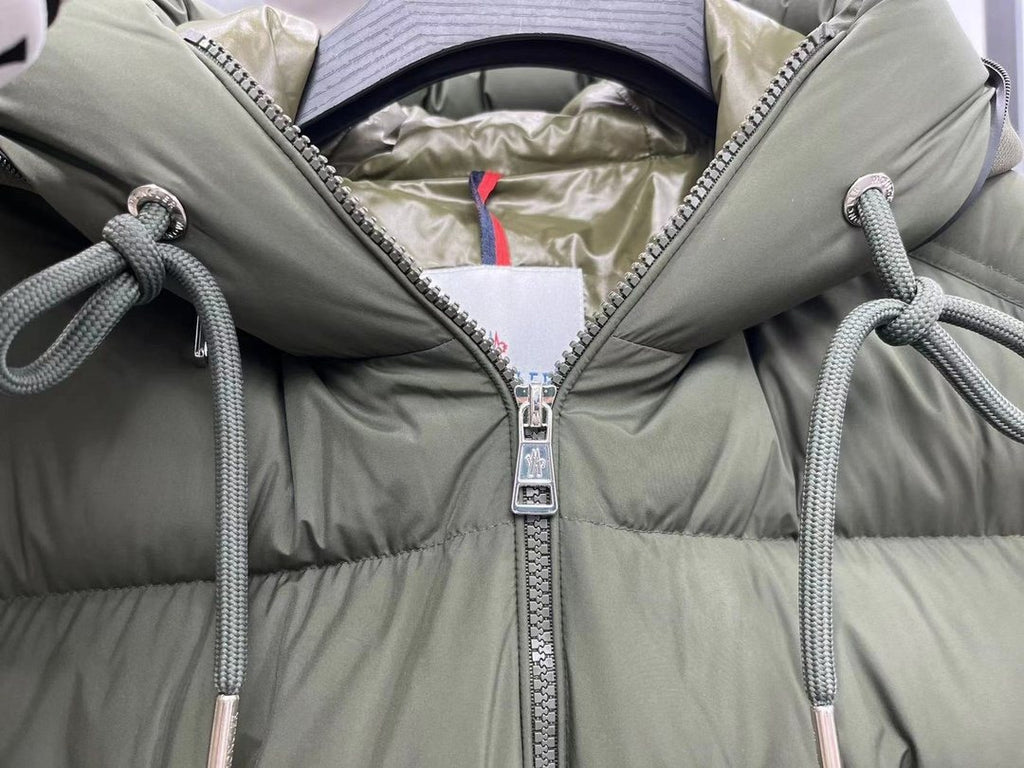 Moncler Hooded Short Down Coat