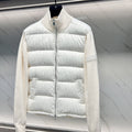 Dior Oblique Sweater Sleeve Down Jacket
