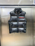 Prada Red-Badge Quilted Down Vest