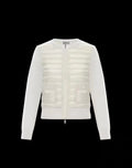 Moncler Women's Quilted Knit-Sleeve Zip-Front Jacket