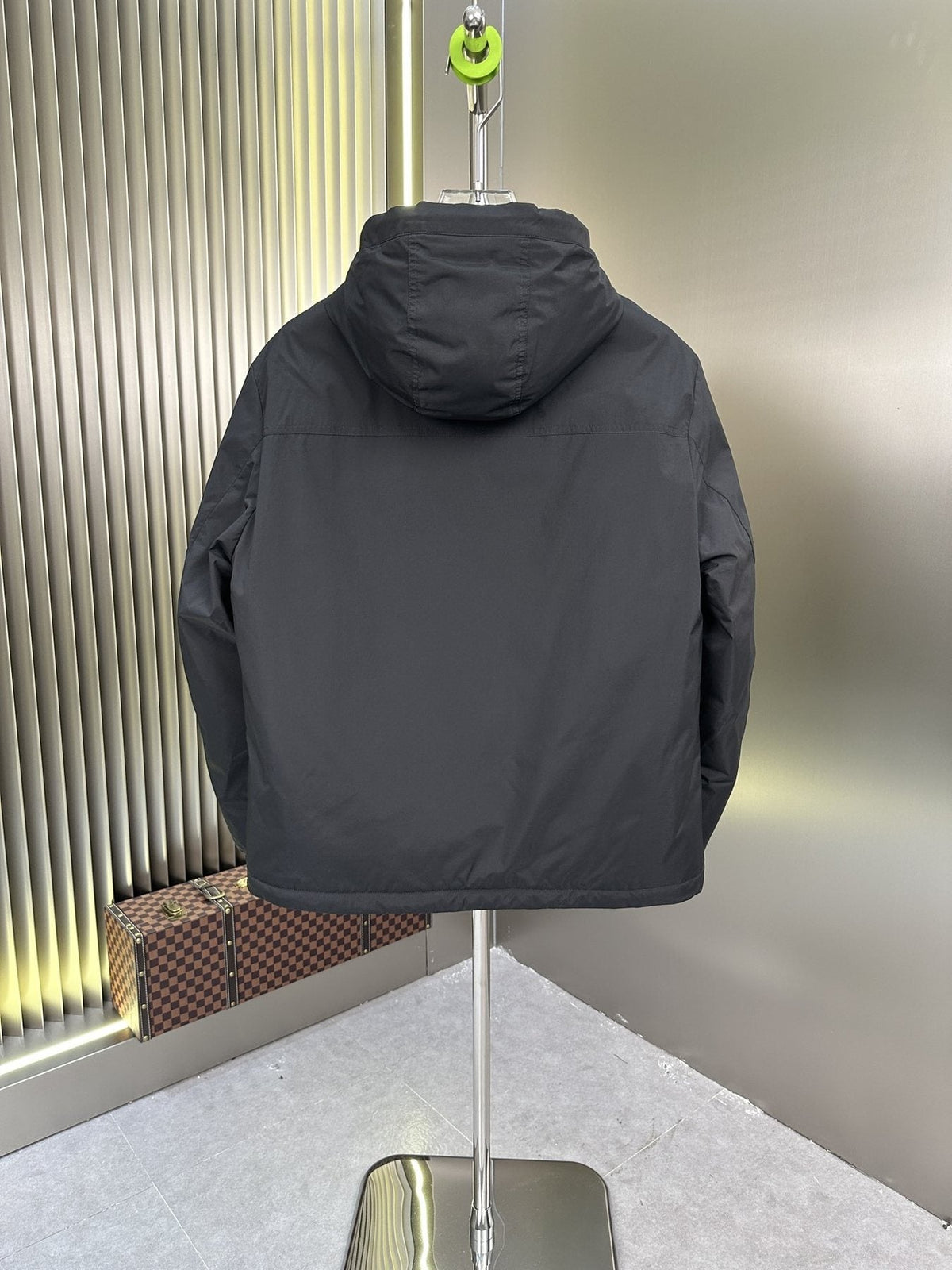Zegna Hooded Short Down Coat