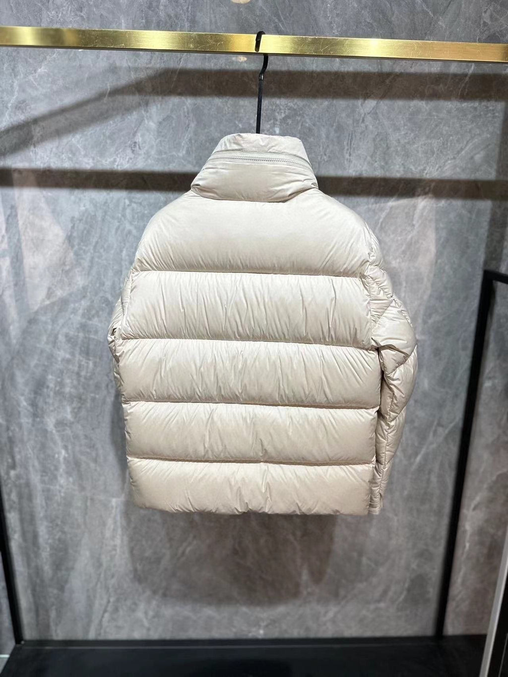 Moncler Reversible Quilted Goose Down Coat