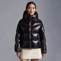 Moncler Women's Glossy Hooded Puffer Coat