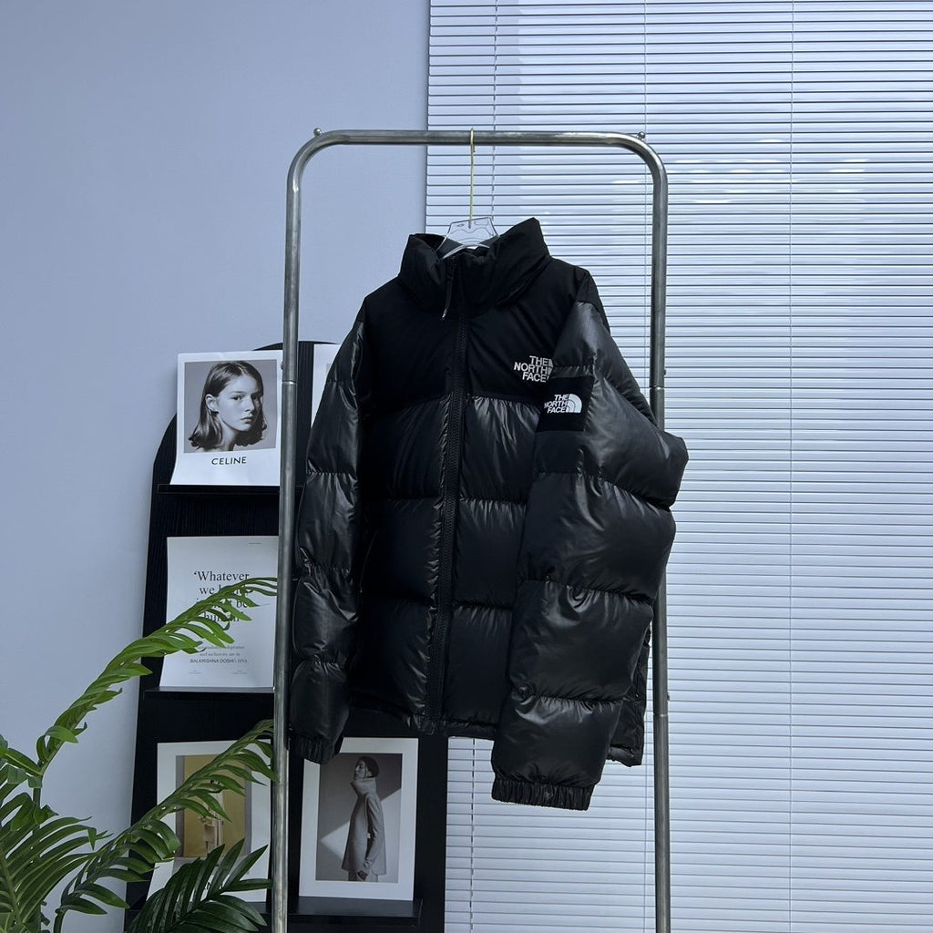 The North Face Color-Block Quilted Puffer Jacket