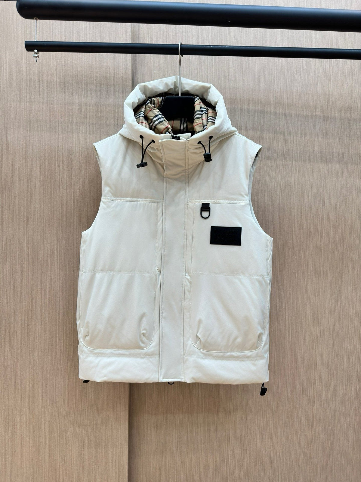 Burberry Hooded Padded Down Vest