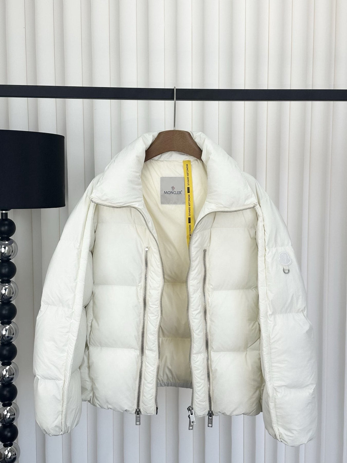 Moncler Quilted Stand-Collar Puffer Coat