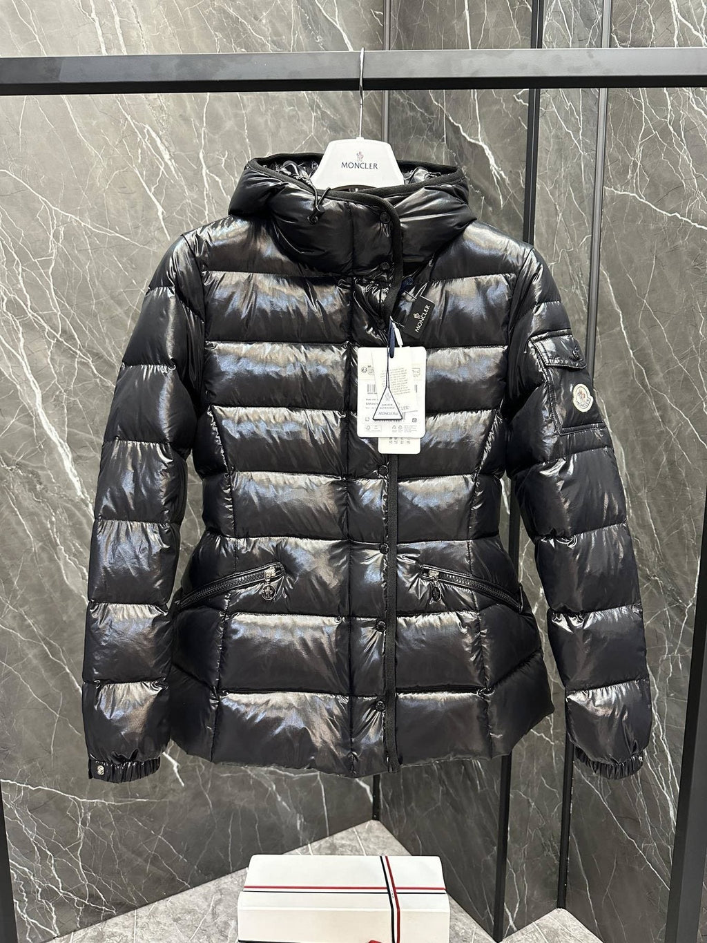 Moncler Hooded Quilted Puffer Coat