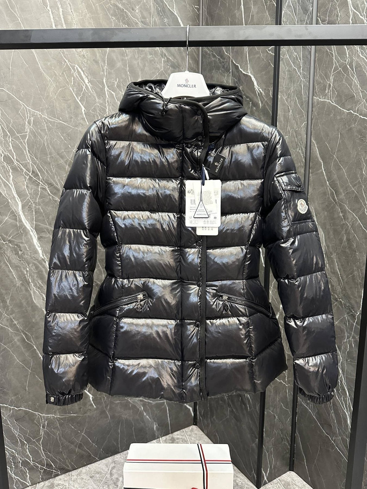 Moncler Hooded Quilted Puffer Coat