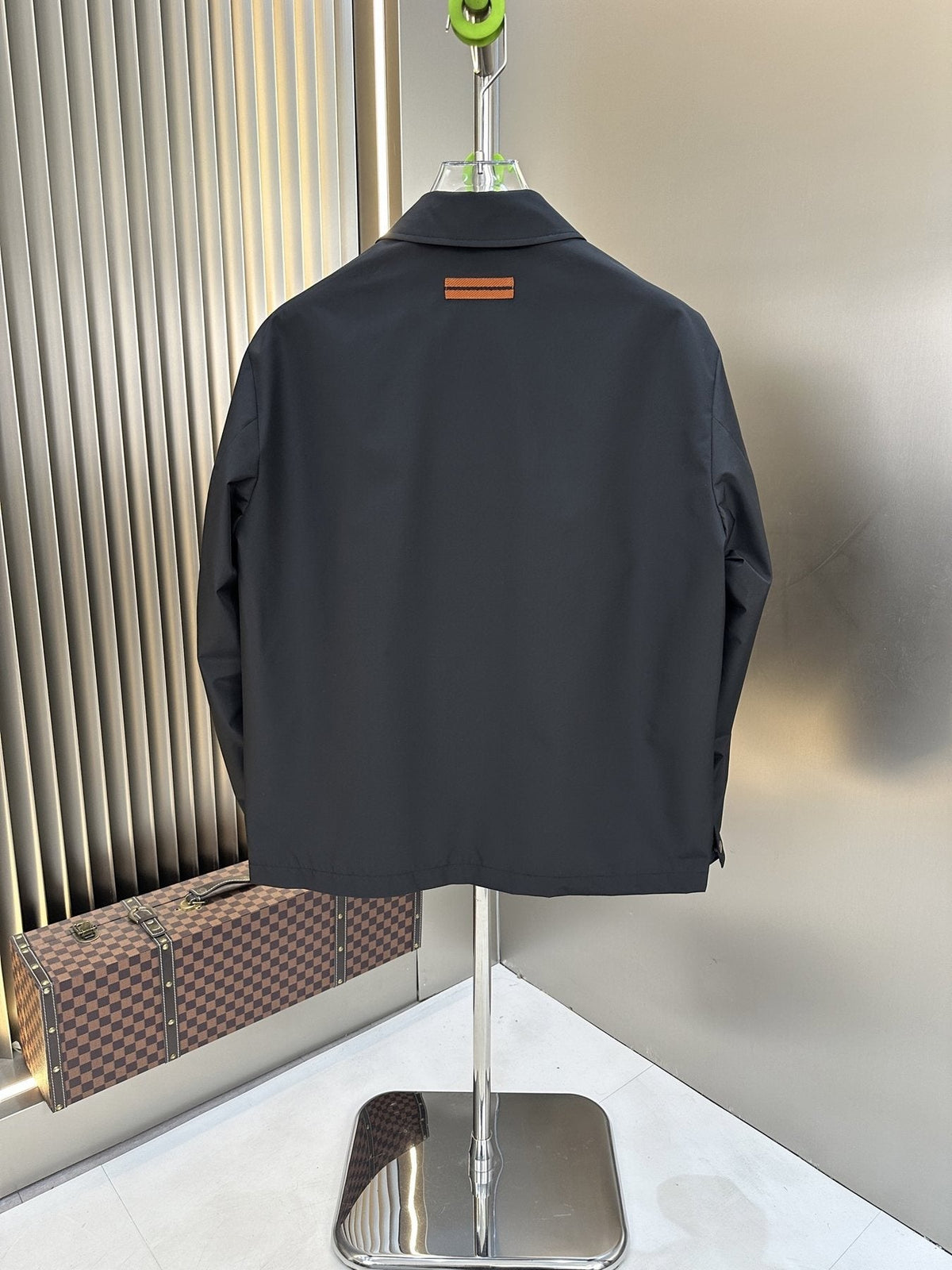 Zegna Zip-Front Collared Jacket