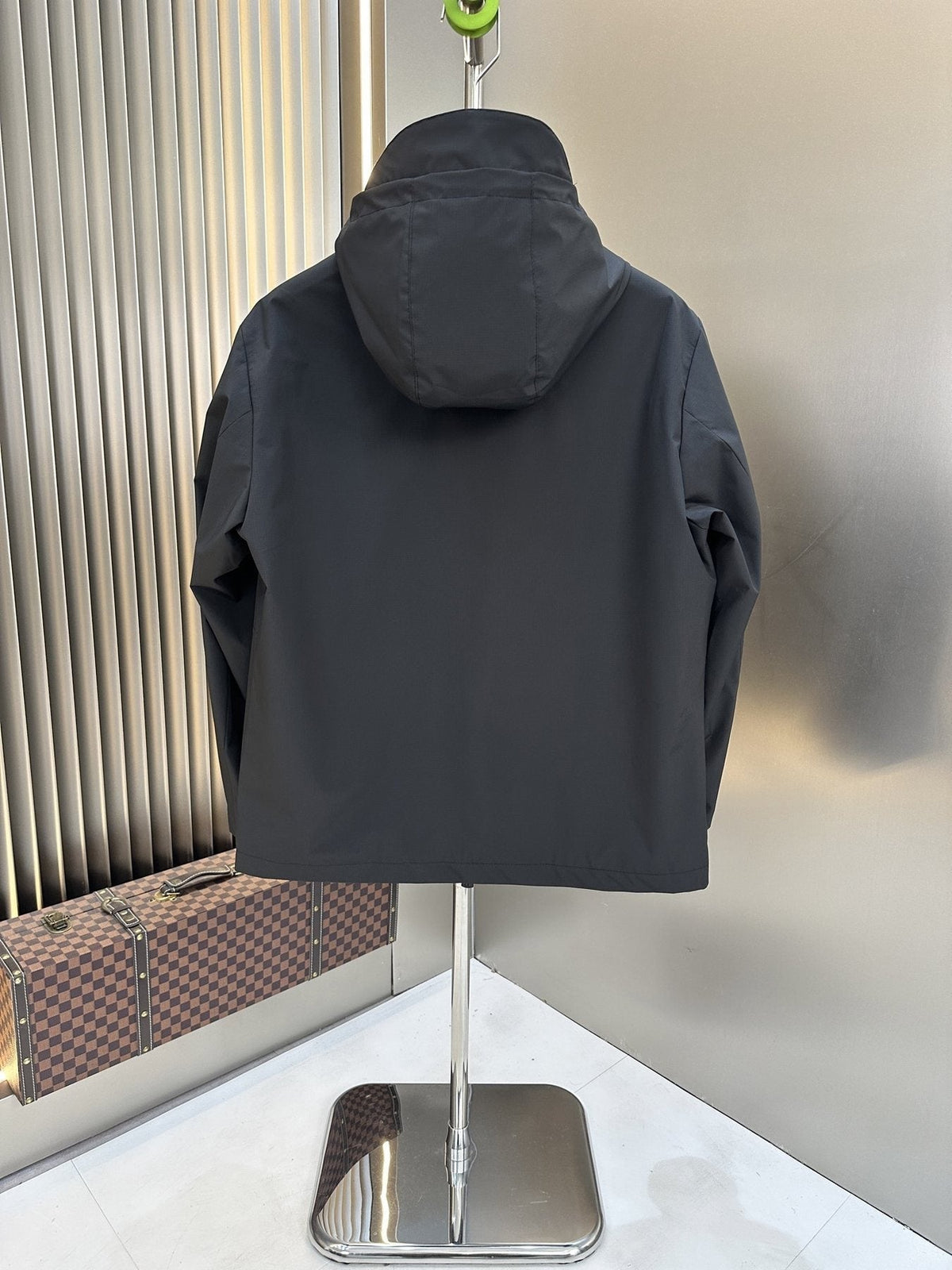 Moncler Hooded Zip-Front Jacket