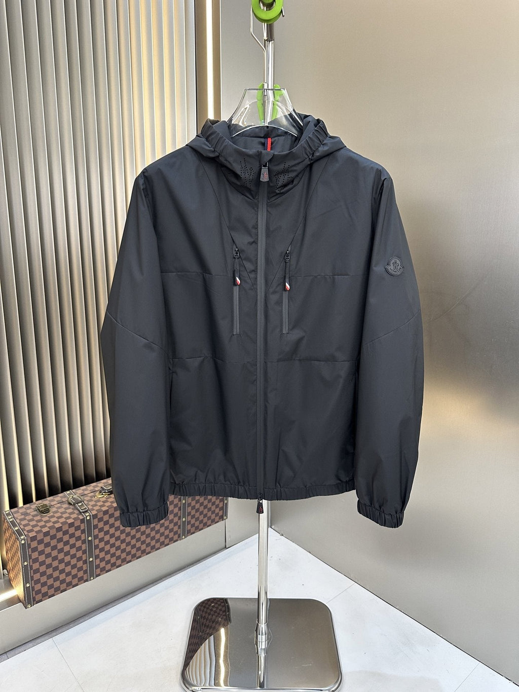 Moncler Hooded Zip Jacket