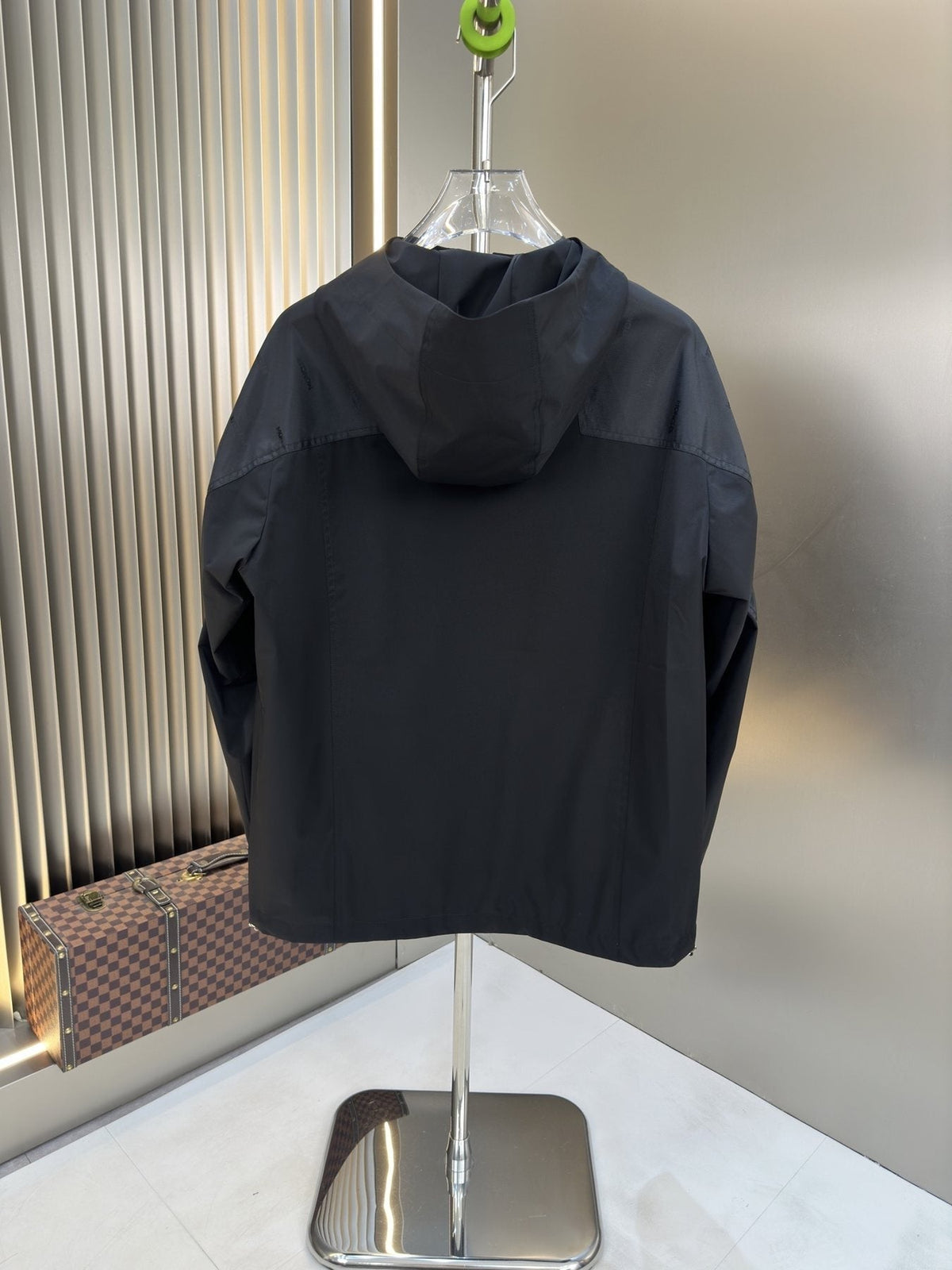Moncler Hooded Tonal-Panel Zip Jacket