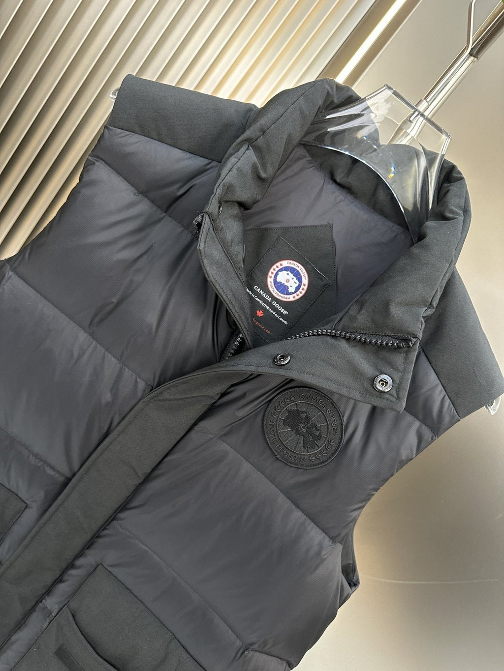 Canada Goose Black Padded Utility Vest