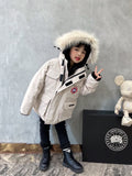 Canada Goose Kids' Fur-Trim Hooded Down Jacket