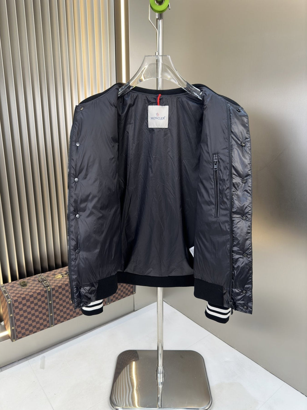 Moncler Quilted Varsity Coat