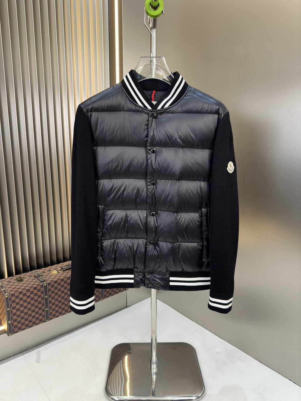 Moncler Quilted Varsity Coat