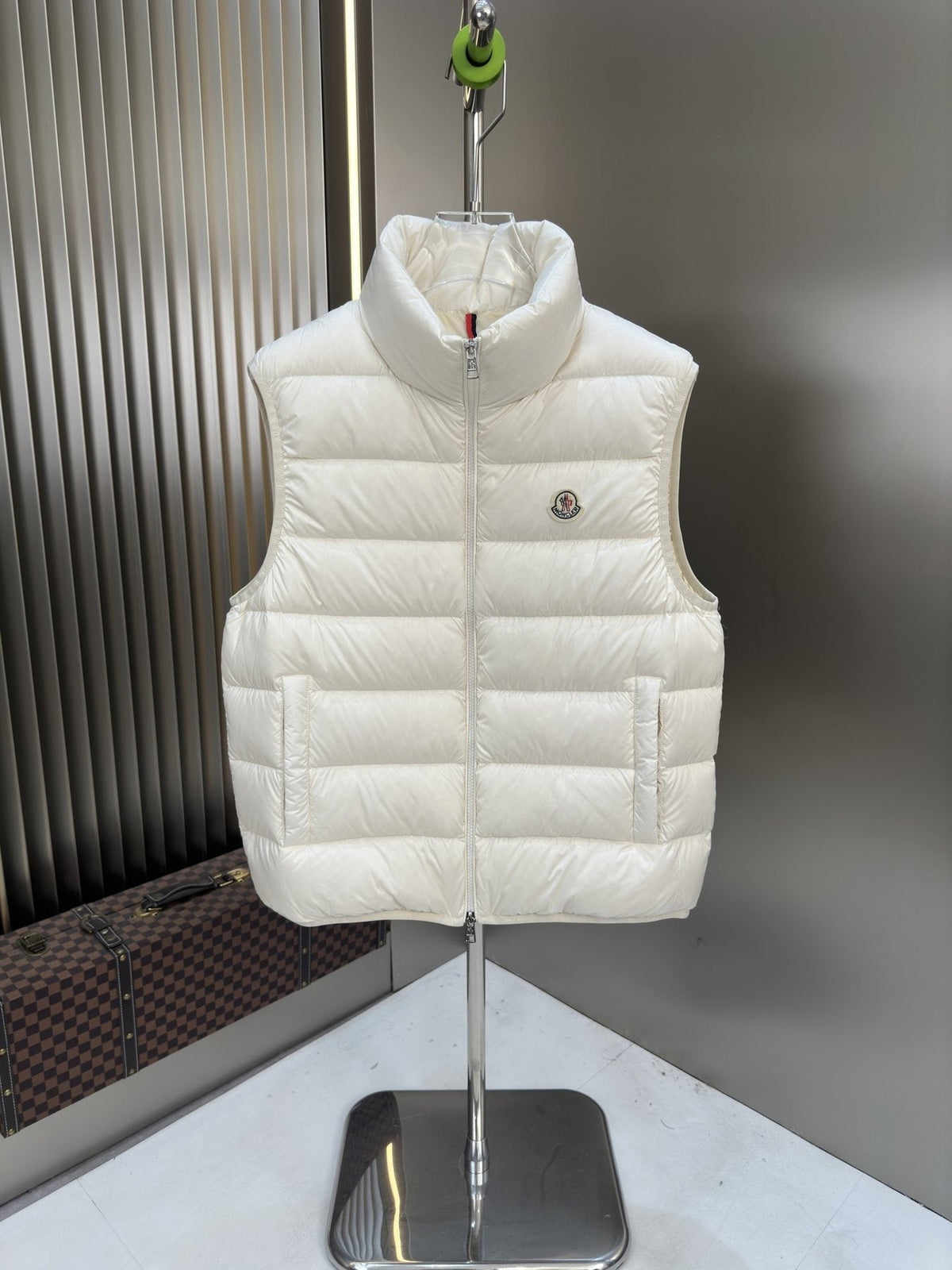 Moncler Quilted Stand-Collar Down Vest