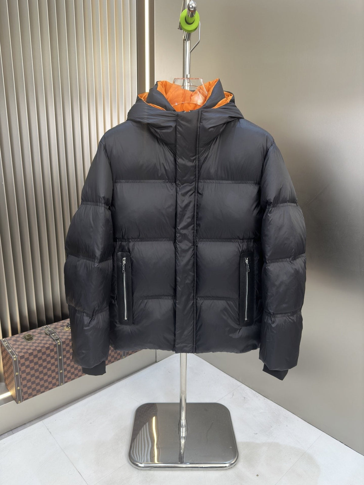 Zegna Hooded Quilted Puffer Coat