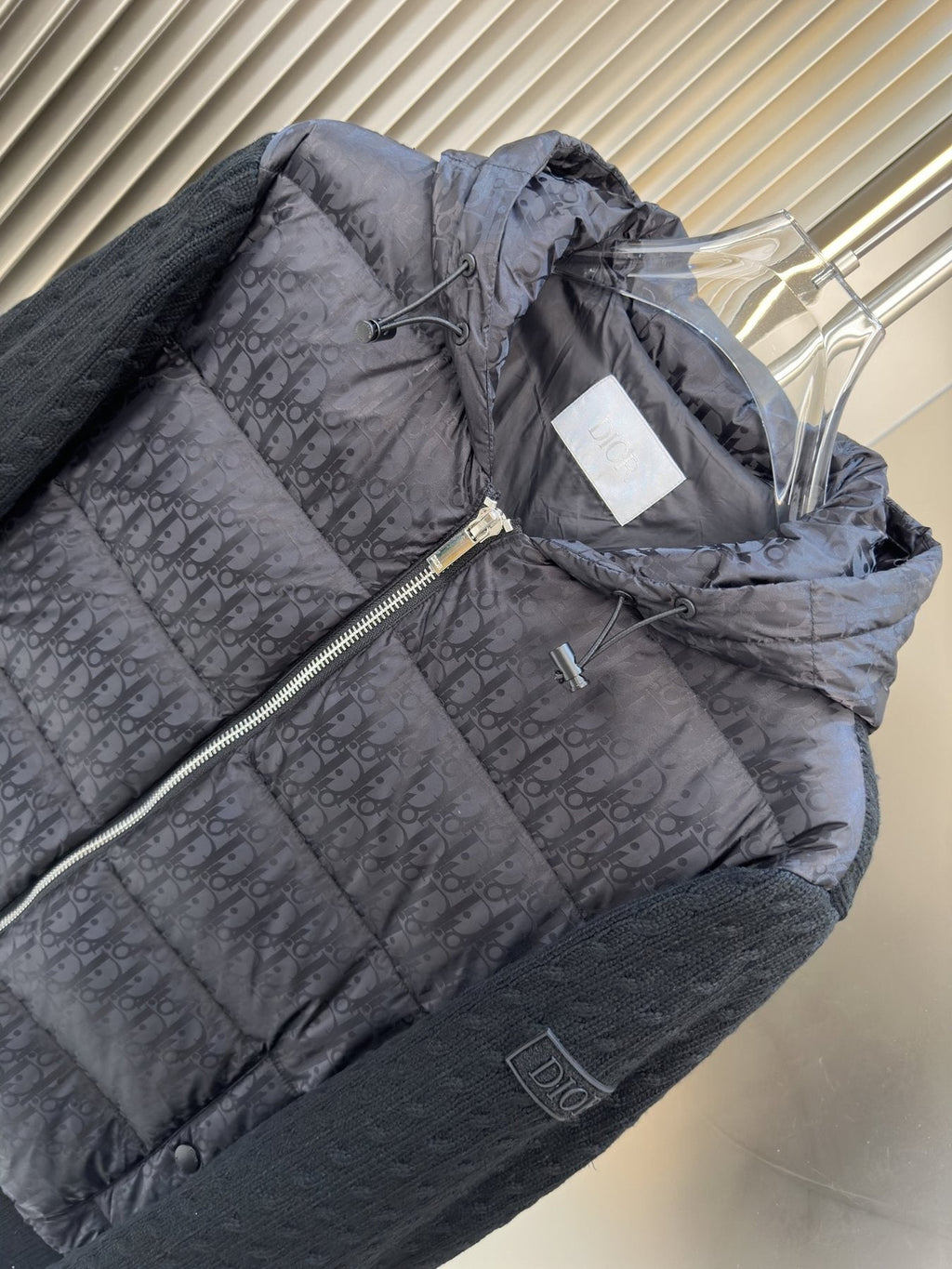 Dior Hooded Quilted Puffer Jacket