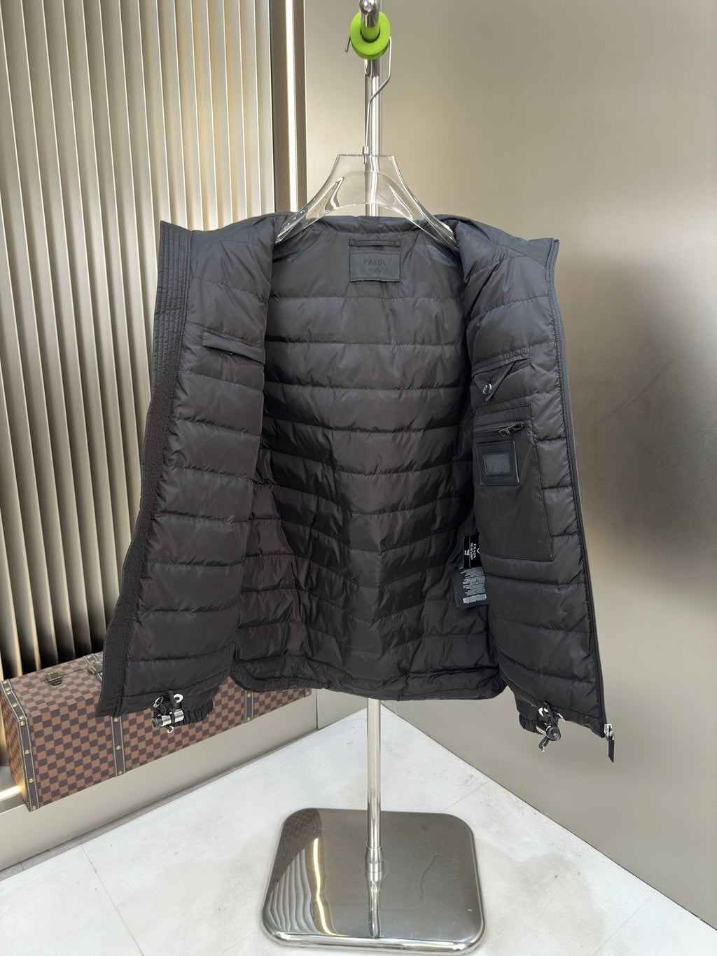 Prada Reversible Hooded Padded Jacket