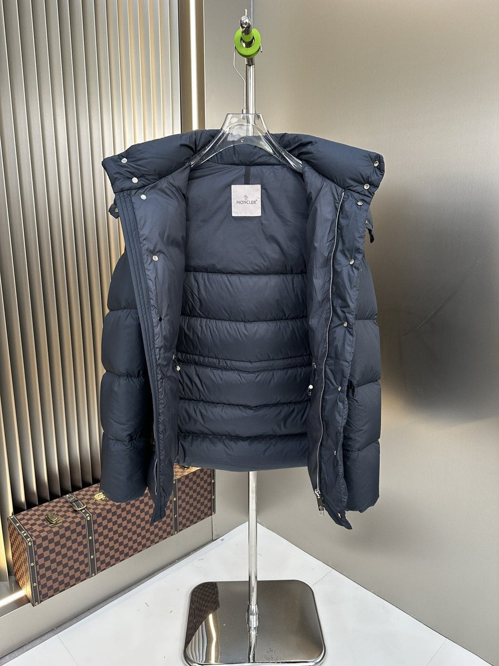 Moncler Hooded Quilted Puffer Coat
