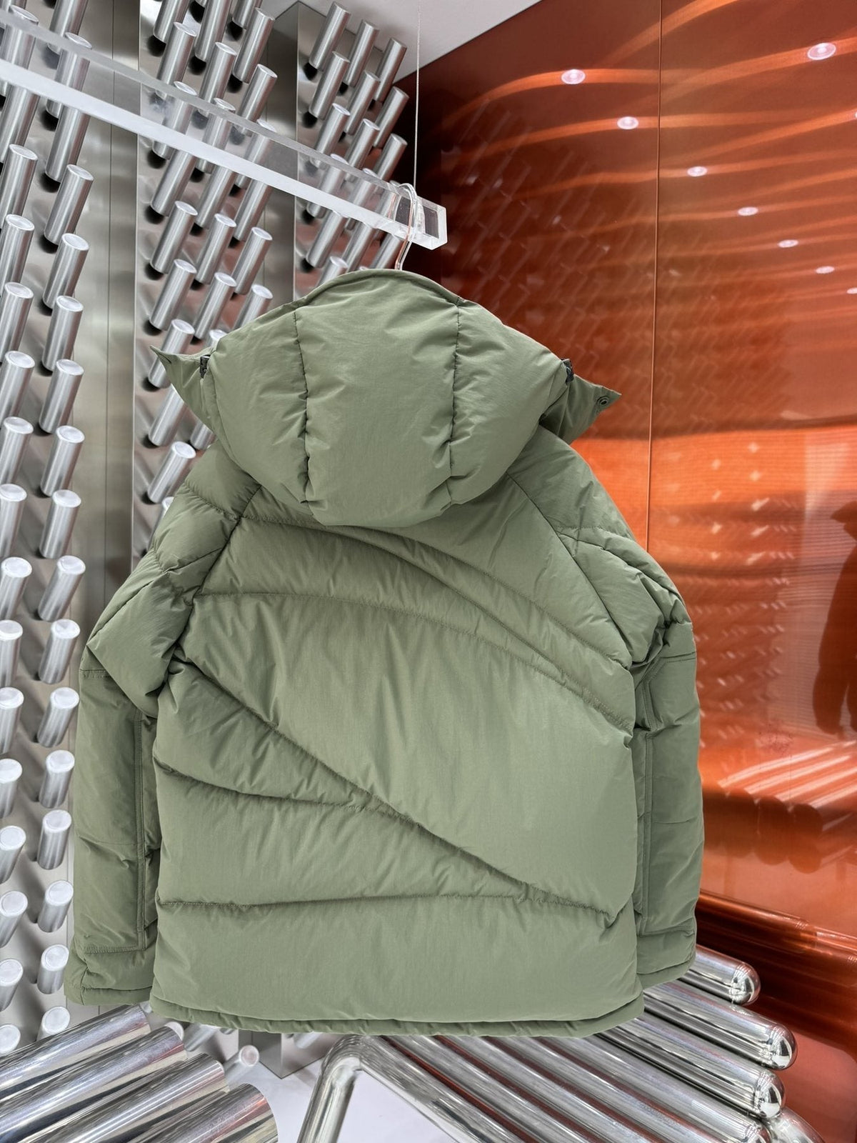 Moncler Hooded Quilted Puffer Coat