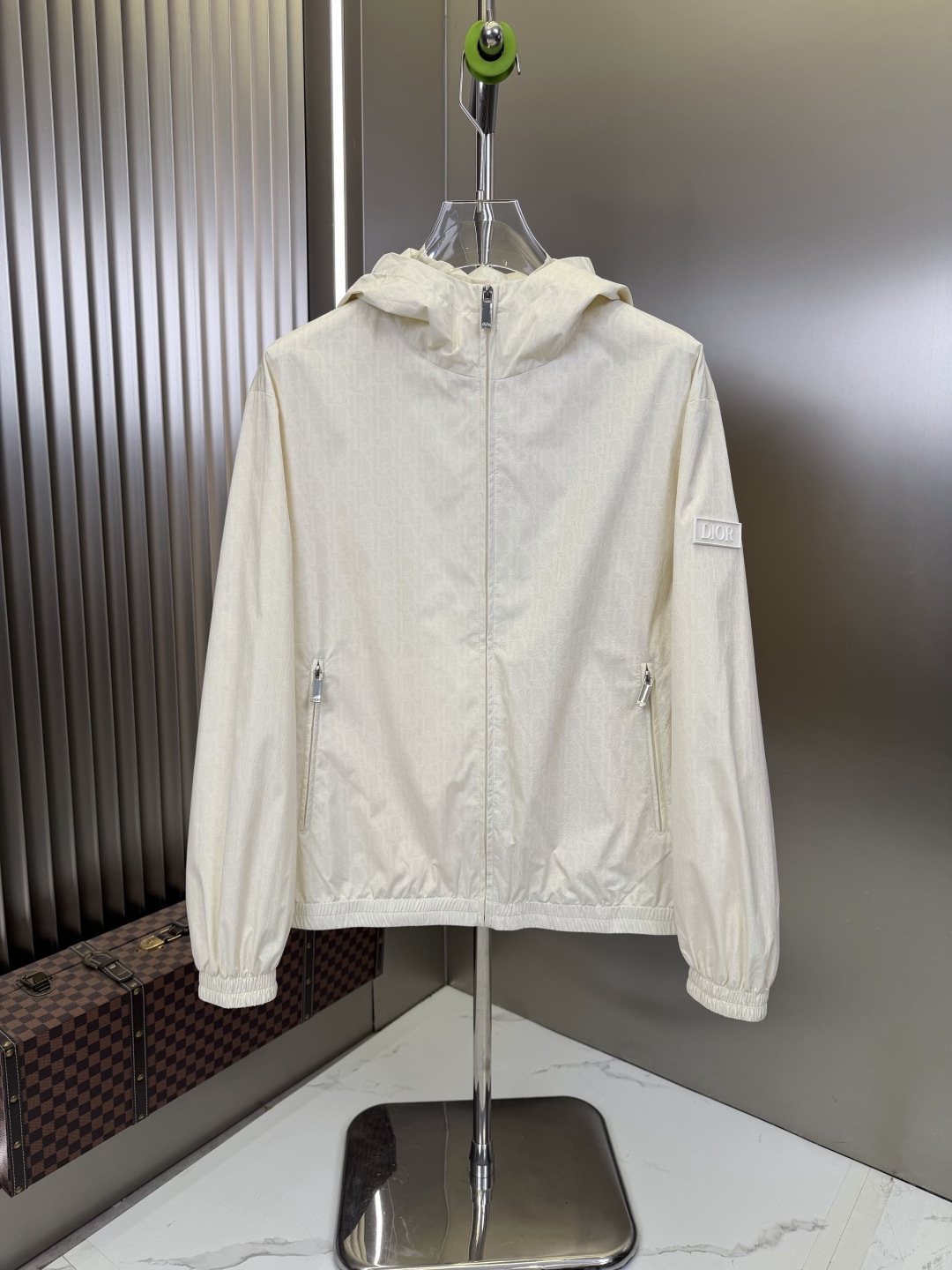 Dior Hooded Zip Jacket