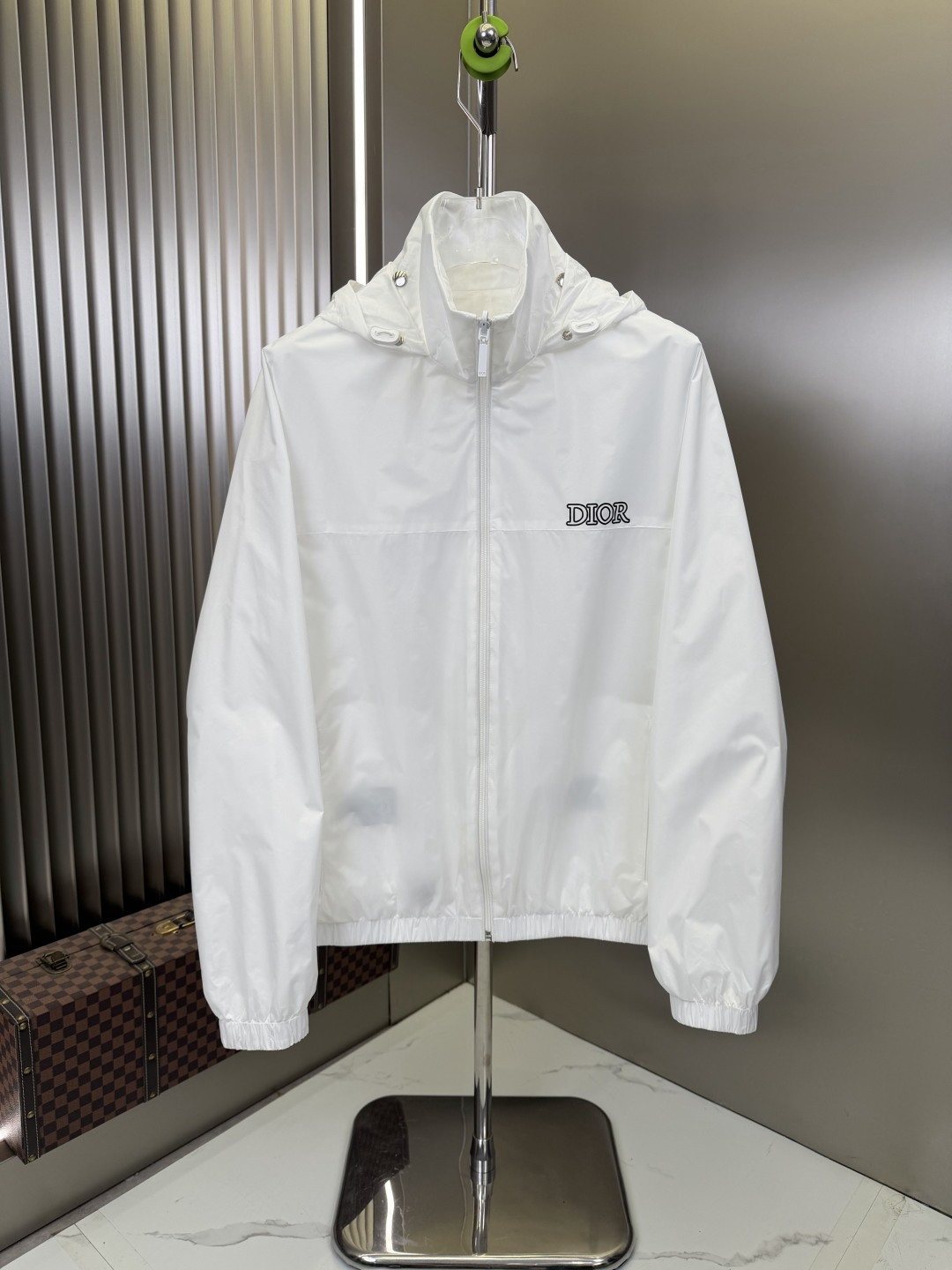 Dior Hooded Zip Windbreaker