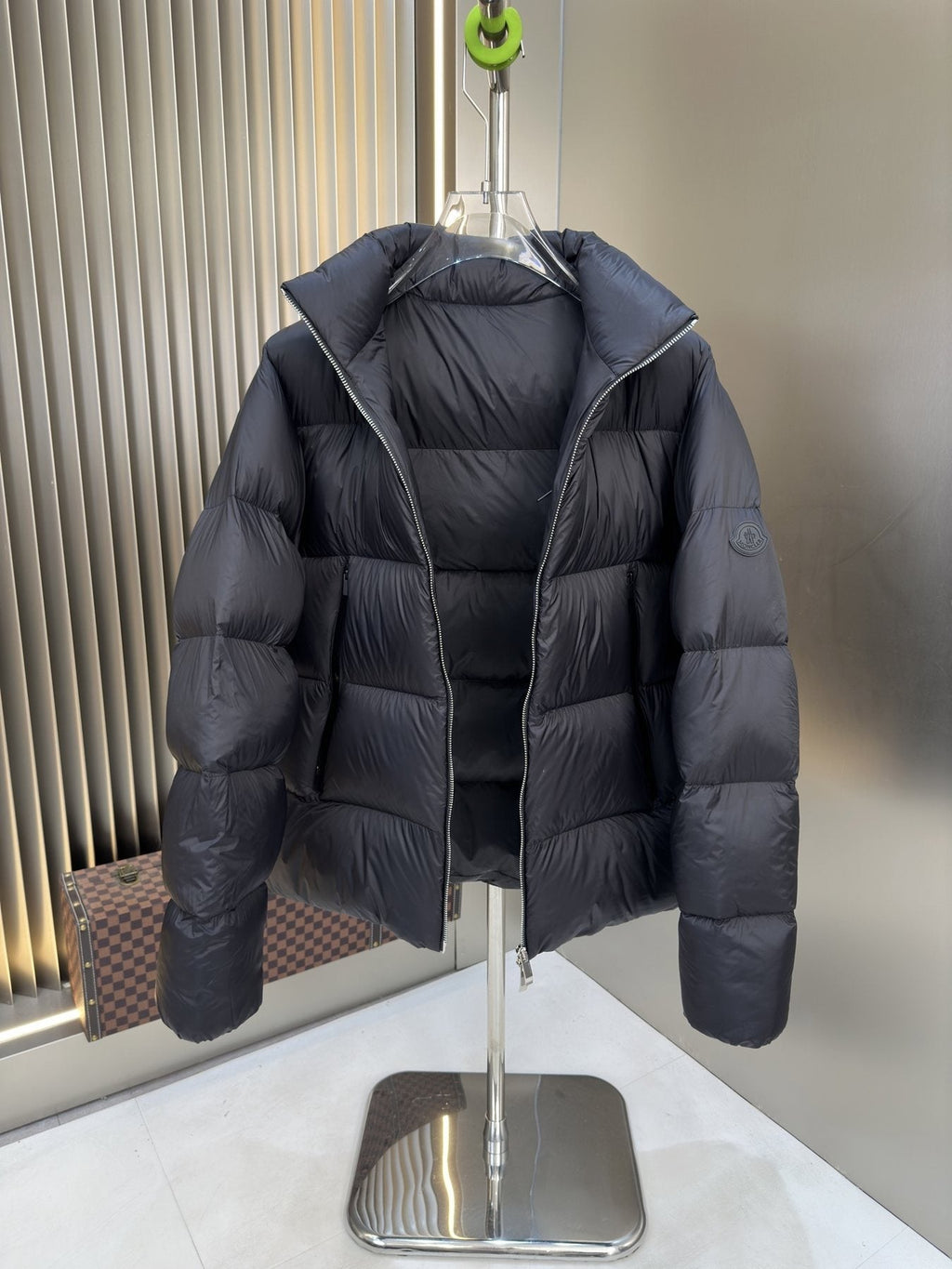 Moncler Stand-Collar Puffer Coat