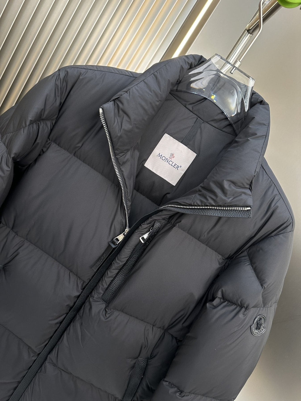 Moncler Stand-Collar Puffer Coat