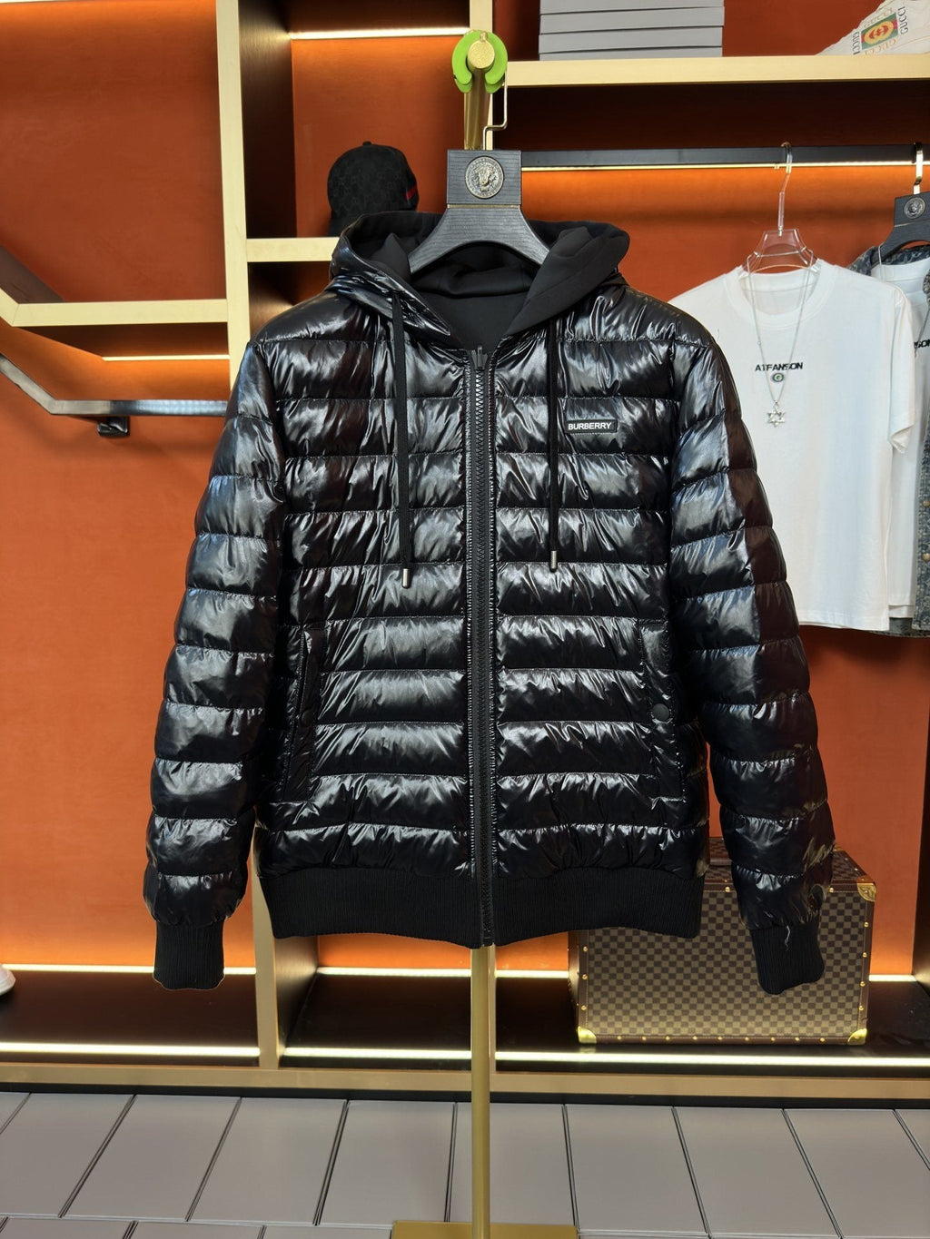 Burberry Reversible Hooded Puffer Jacket