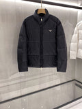 Prada Quilted Stand-Collar Puffer Jacket